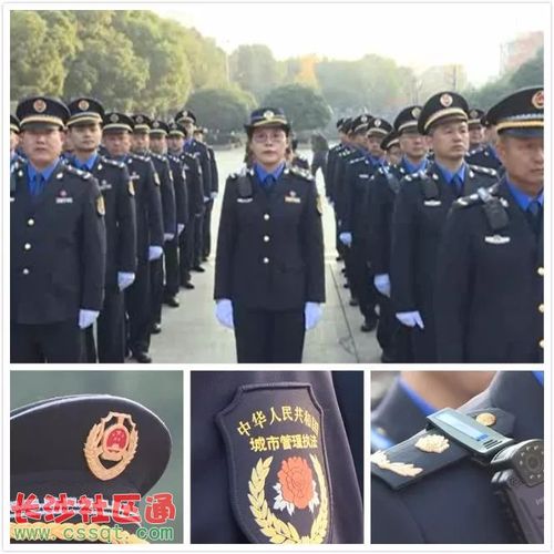 湖南澧县城管执法人员着新制服亮相街头