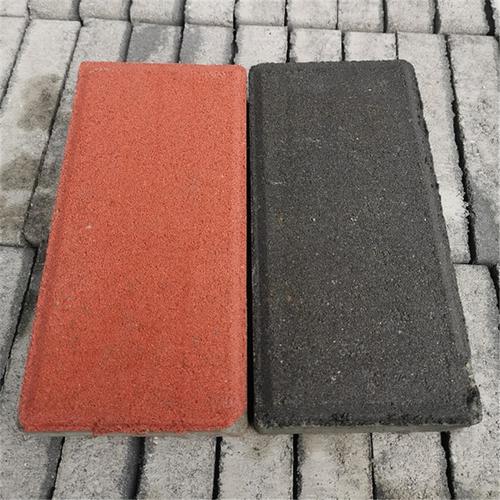 烧结砖 透水砖 地面真空烧结 陶土砖 人行道红色透水广场砖