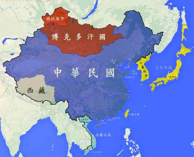 通过地图带你看中国元明清三朝的疆域变迁知晓落后就要挨打