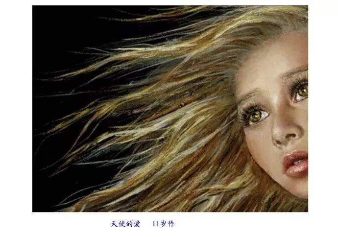 世界公认神童画家阿琪雅纳上帝画笔系列艺术欣赏