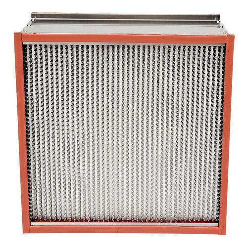 空气过滤器耐高温过滤器工业净化专用铝框隔板过滤器空气过滤网