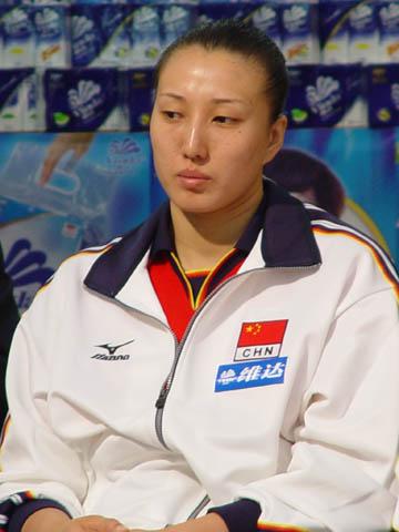 图文中国女排即将出征世界杯王丽娜心静如水