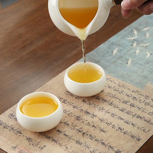 品瓷汇功夫茶套组杯子品茗单杯茶具功夫羊脂陶瓷茶杯
