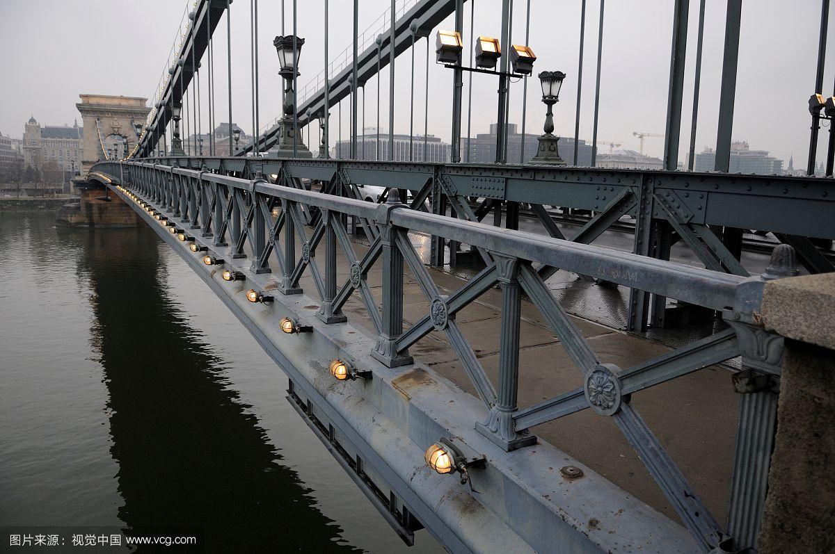 多瑙河上的铁链桥,布达佩斯