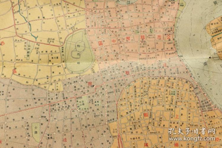 1930年上海地图
