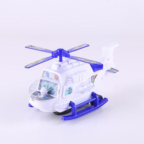 电动武装直升机语音闪光飞机大号万向迷彩直升飞机玩具儿童玩具亲子