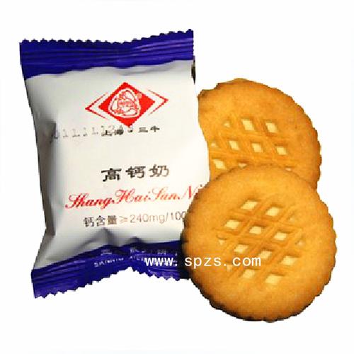 上海三牛高钙奶饼干 含大量钙 1*10斤/箱招商