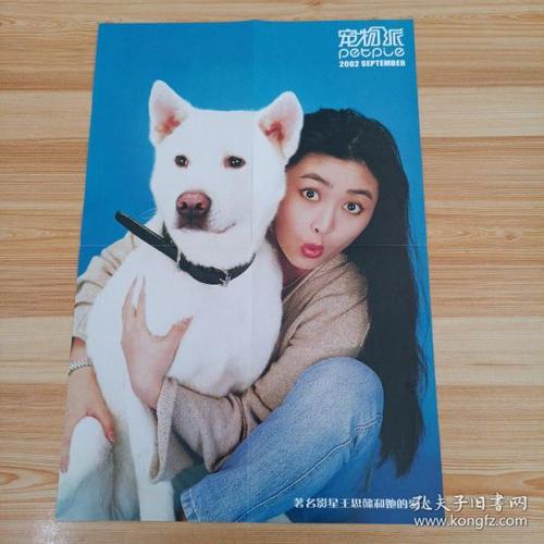 宠物 派 著名影星黄思懿和她的爱犬海报.