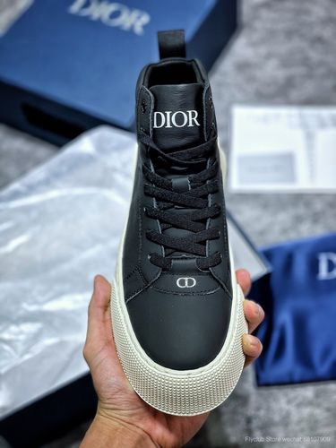 dior迪奥b33高帮系列运动休闲板鞋代购品质