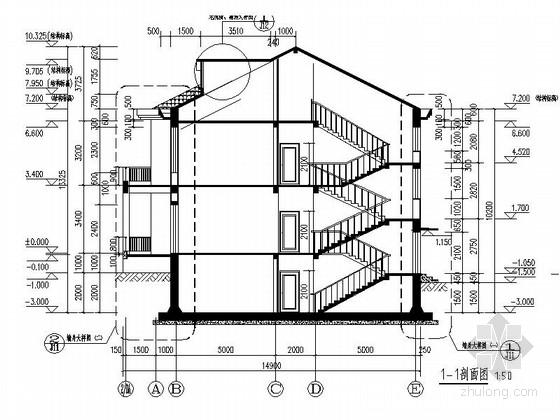 [山东]两层独栋别墅建筑施工图