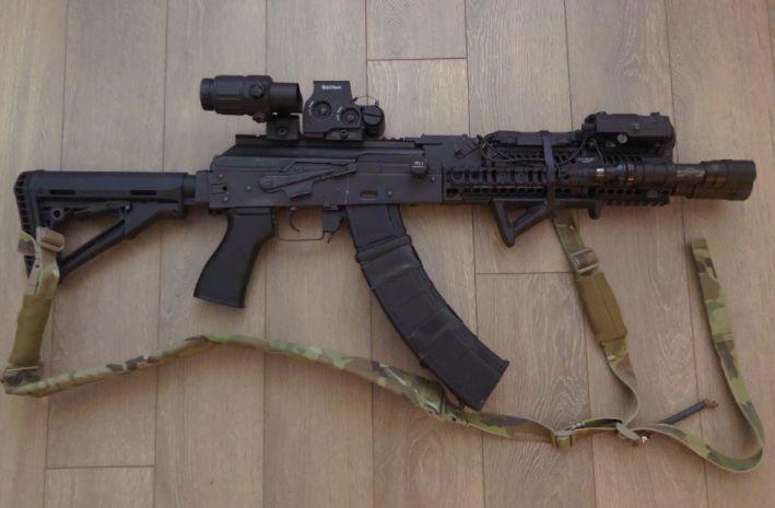 中东小霸王!以色列制造ak-阿尔法步枪,网友看了都纷纷为它点赞