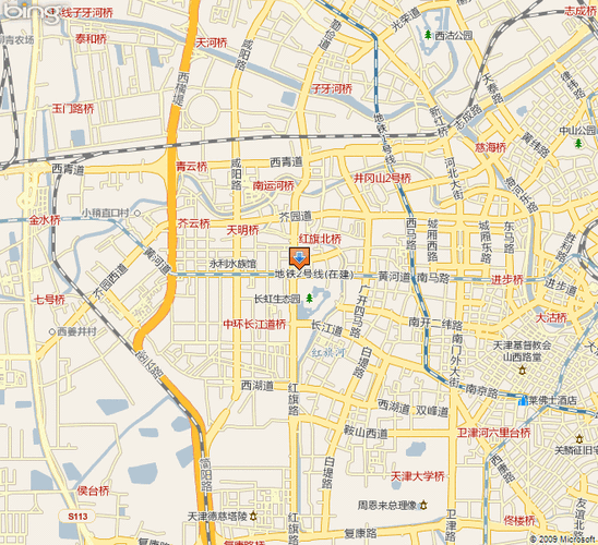 天津市南开区地图