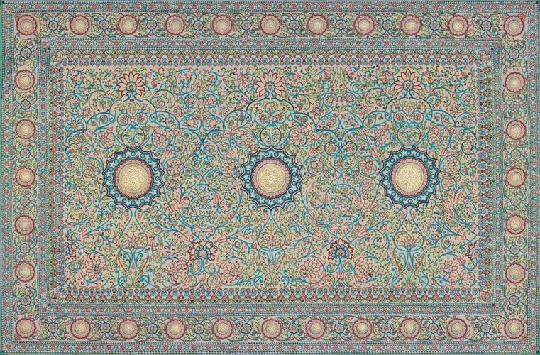 现今,波斯地毯的发展早远超过当初的生活所需,已经变成世界顶级的文化