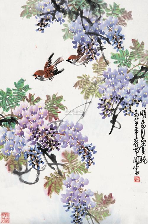 花开|国画|纯艺术|wyuhai有关紫藤国画作品欣赏的内容就分享到这里