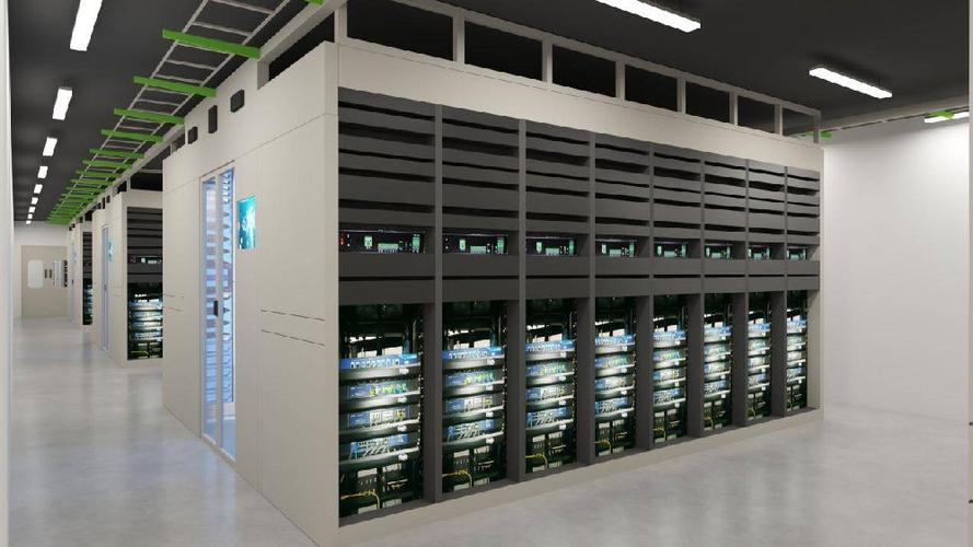 云算力建成宁夏首个采用全自然风冷的高功率30kw机柜人工智能数据中心