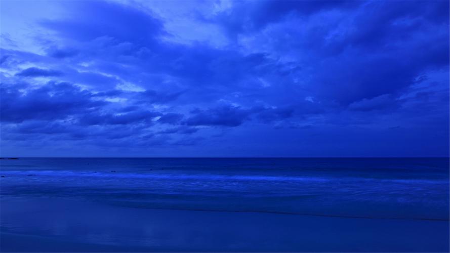 泰国沙美岛唯美纯粹蓝色海洋风景桌面壁纸