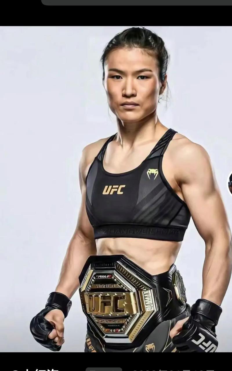 女神张伟丽99 ufc 卫冕草量级冠军 中国女拳王  世界冠 - 抖音