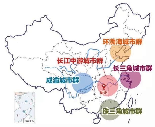 长江中游城市群改写华中经济版图,衡阳稳坐中心,成就时代焦点!