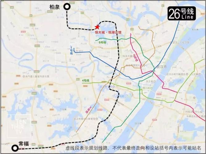 武汉地铁26号线在东西湖的规划站点如下是你家附近吗