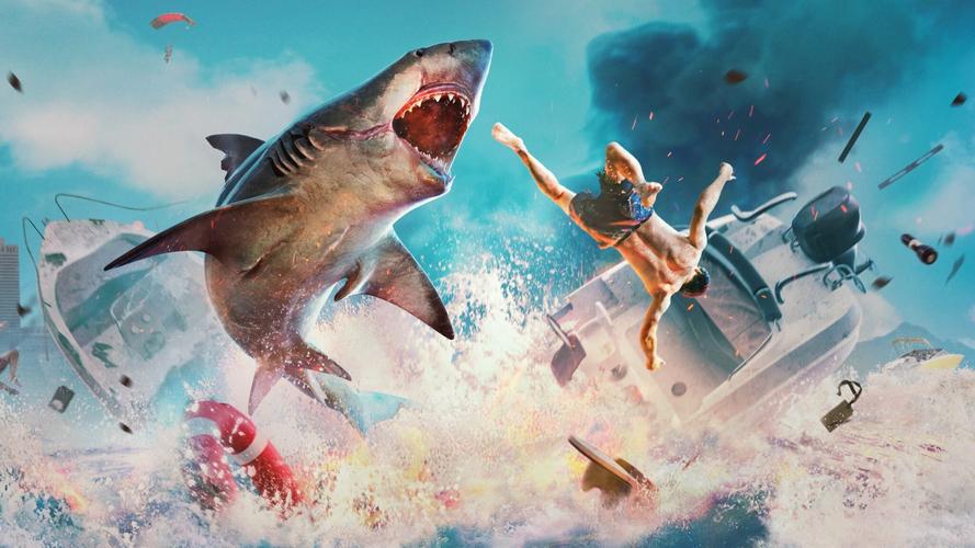 游戏中你将扮演海洋的顶级掠食者「令人闻风丧胆的鲨鱼」,体验拥有