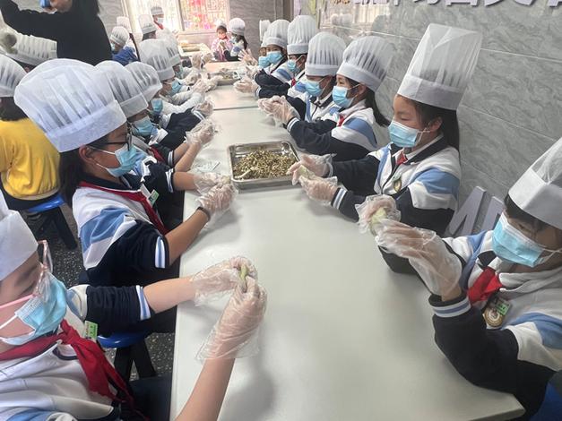 瓯北中心小学举行清明食节系列活动