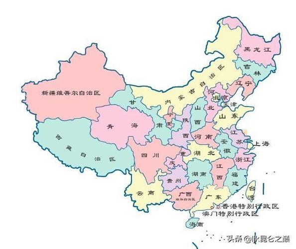 学习中国地理2怎样识记简称与中国地图