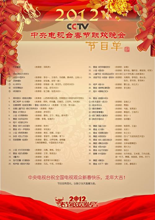  p>《2012年中央电视台春节联欢晚会》 i>(简称:2012年央视龙年春晚) 