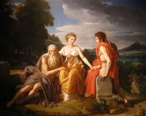 提坦巨人阿特拉斯的七个女儿,作为酒神迪奥尼索斯和阿尔忒弥斯的随从