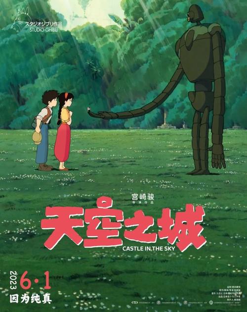 宫崎骏动画电影《天空之城》儿童节上映 经典场景再现彰显治愈力量