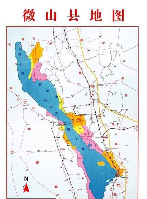 山东最狭长的县:地处徐州,济宁市区之间,水域占总面积的73%_微山县