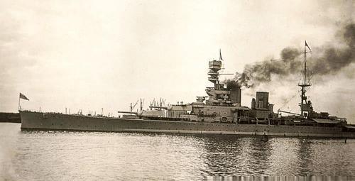 四平八稳完美服役的英国"声望"号战列巡洋舰