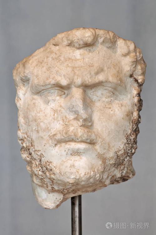 人物肖像雕塑的罗马皇帝卡拉卡拉