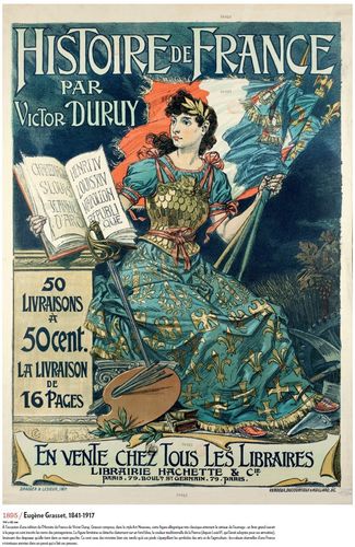 宣传海报中的法国历史