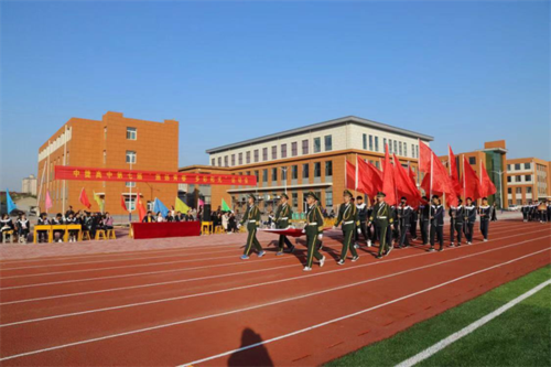 沧州渤海新区中捷产业园区高级中学举行秋季运动会