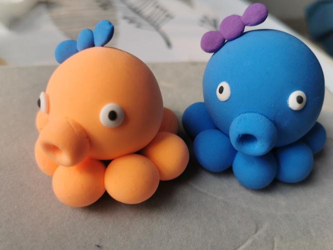 北城幼儿园小班手工微课堂——《可爱的章鱼》