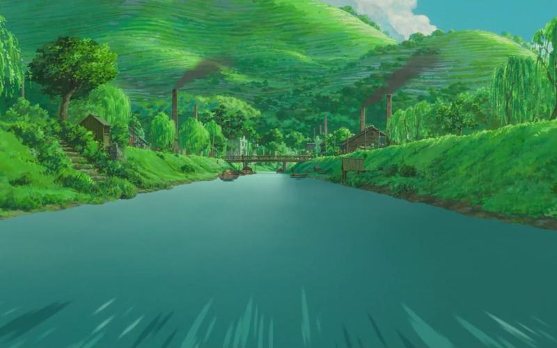 宫崎骏动漫风起每一帧都是美景
