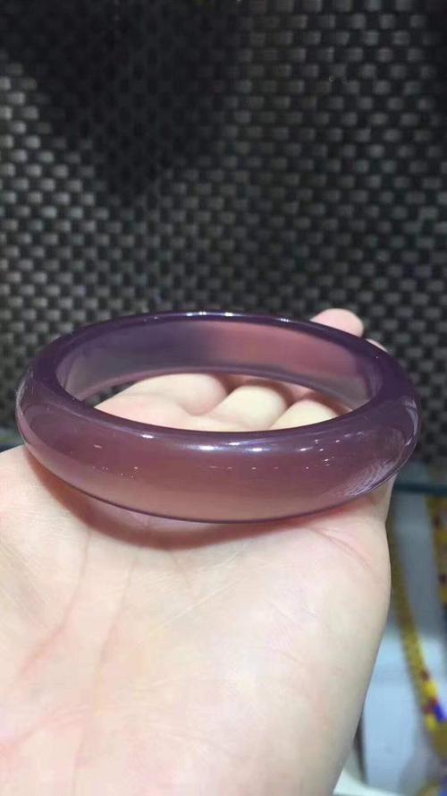 品名帝王紫玉髓手镯材质天然紫玉髓尺寸内