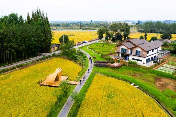 清源村南岸美村,位于大邑县安仁古镇,早年便获得了省级乡村旅游重点村