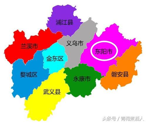 东阳市市域总面积1747平方公里,截止2014年辖有6个街道,11个镇和1个乡