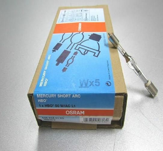 供应显微镜汞灯 进口欧司朗 hbo 50w/ac/l1高压汞灯,短弧汞灯