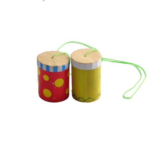 幼儿园课堂手工diy创意手工,木质传话筒材料包