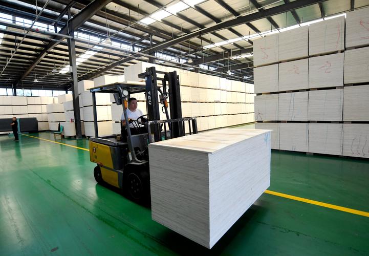 河北文安打造板材产业集群