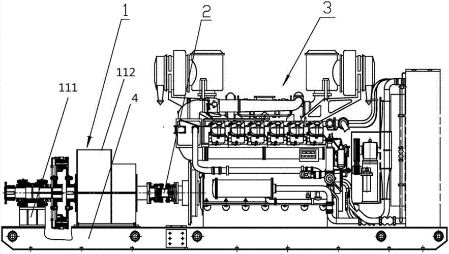 一种柴油发电机设备的制作方法_2