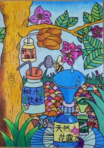 琼海市第一小学·2019年元旦·三至六年级绘画优秀作品展