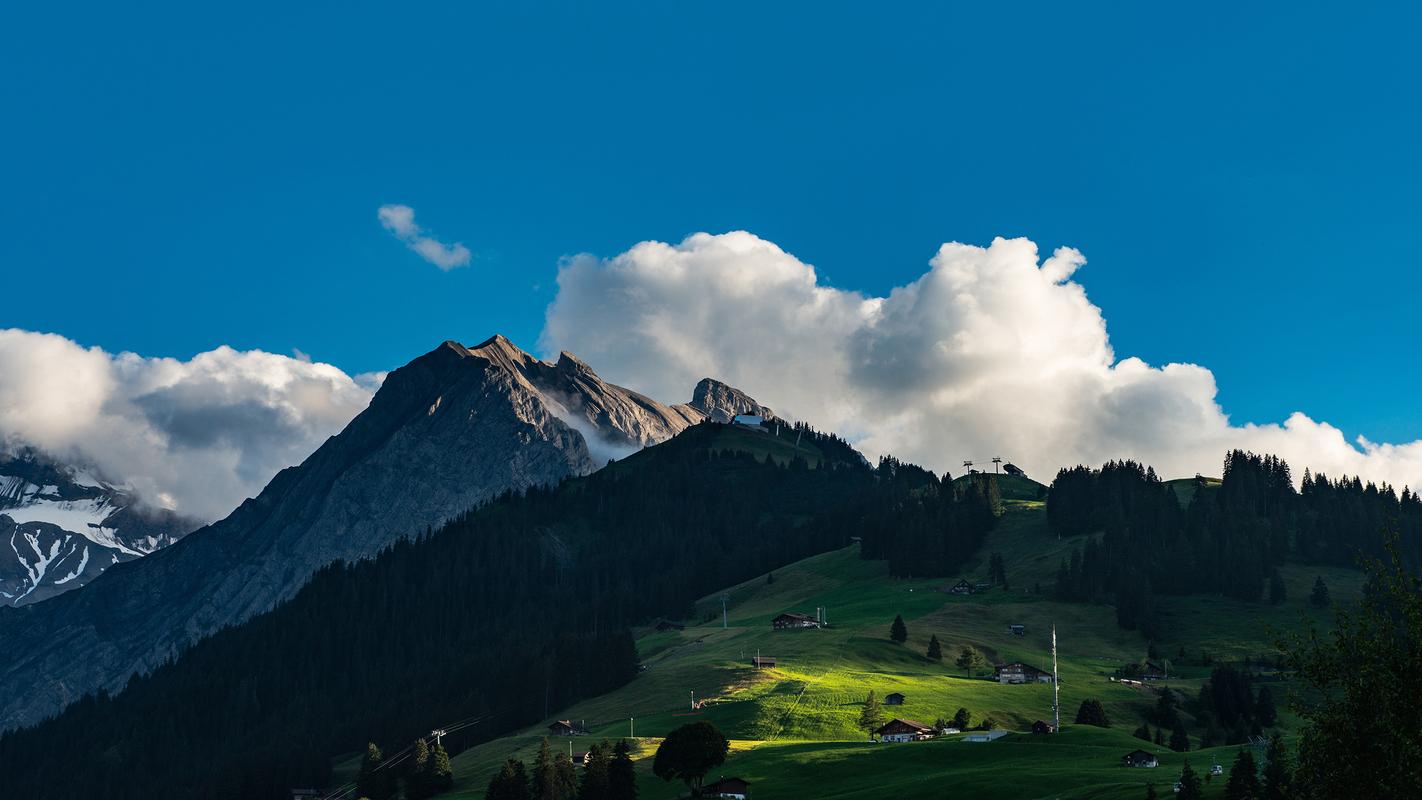 瑞士风景摄影图片精选高清宽屏桌面壁纸.
