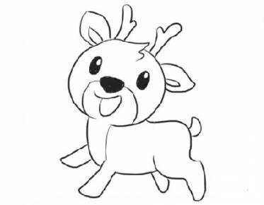 小鹿的简笔画 2022最新小鹿的画法