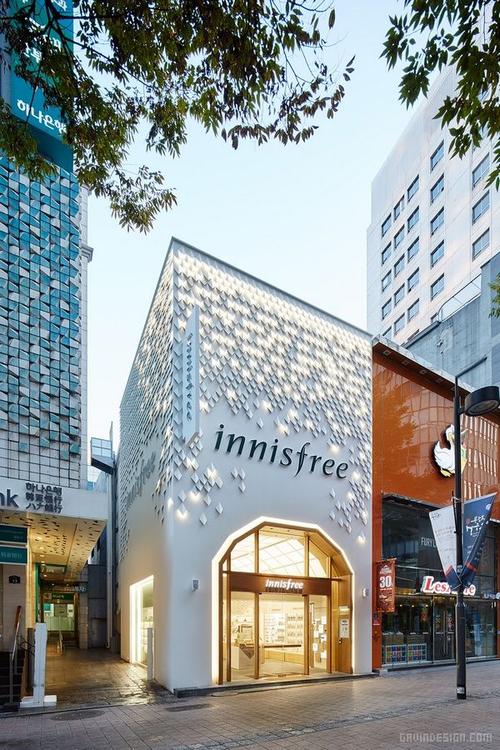 innisfree(悦诗风吟)首尔旗舰店设计 韩国 旗舰店设计 店面设计 商业
