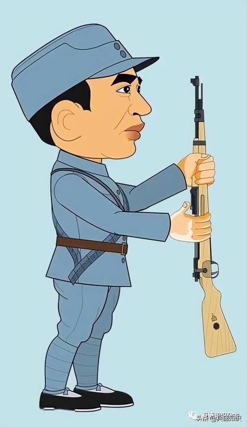 1939年7月,晋绥根据地按照中正式步枪,仿制出7.