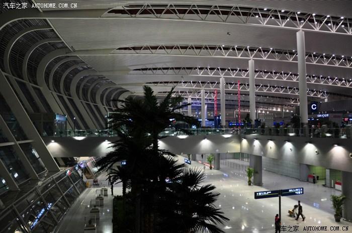 皖k和畅合肥新桥国际机场正式运营夜景首发