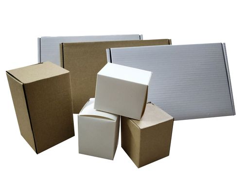 白色纸盒折叠瓦楞纸空白包装盒白卡纸盒长方形现货通用中性小白盒